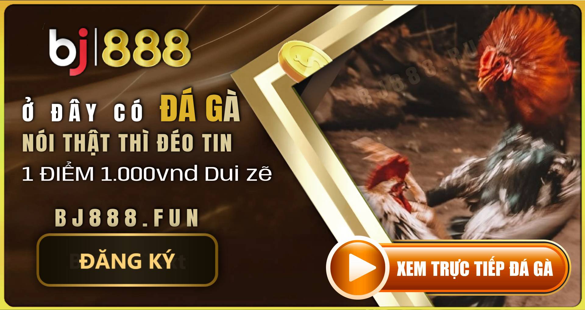 Đá gà môn thể thao cá cược được đón chờ năm 2025 tại BJ888